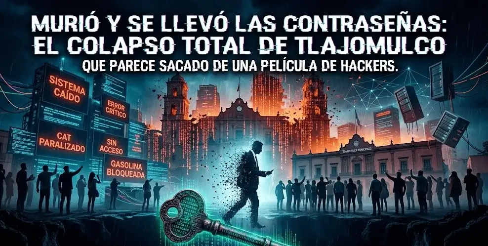 Murió y se llevó las contraseñas: El colapso total de Tlajomulco que parece sacado de una película de hackers